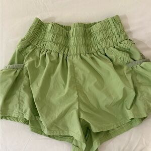FP Movement by Free People Light Green Athletic Shorts